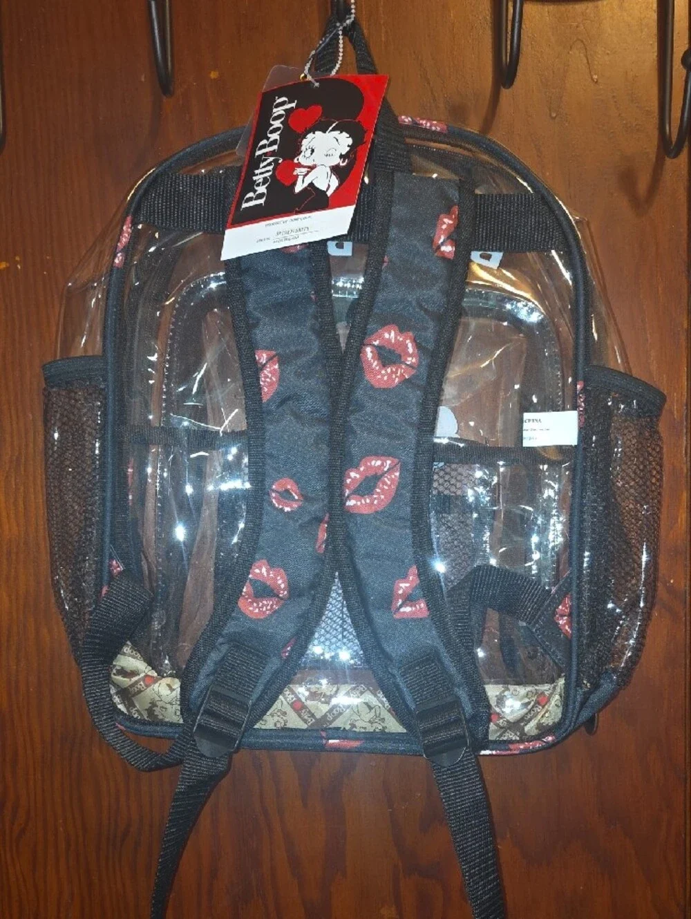 Betty Boop clear front